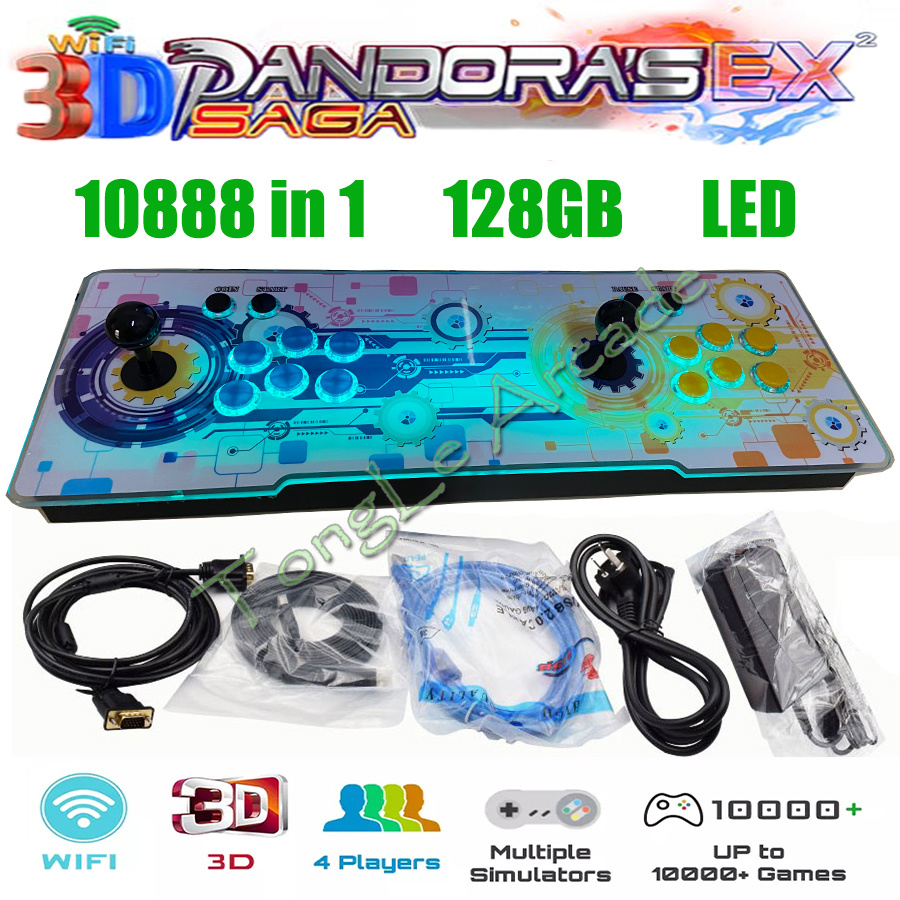 Trackball Controller Arcade - Новейшая 3D WIFI-приставка Pandora Saga EX