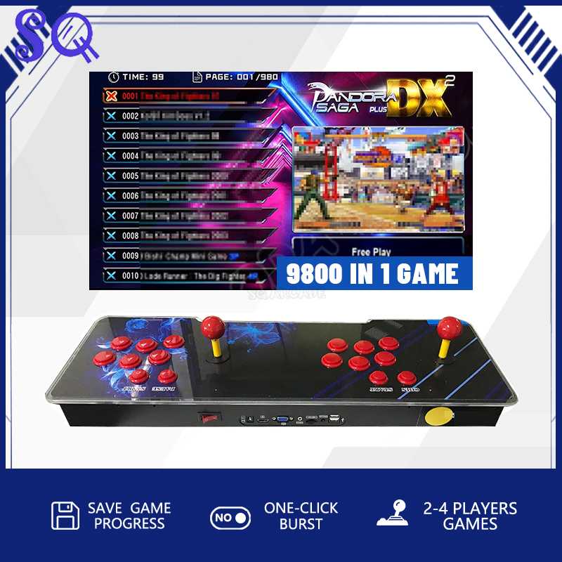 Pandora Saga DX 9800 «Все в од – обзор и цена Trackball Controller Arcade